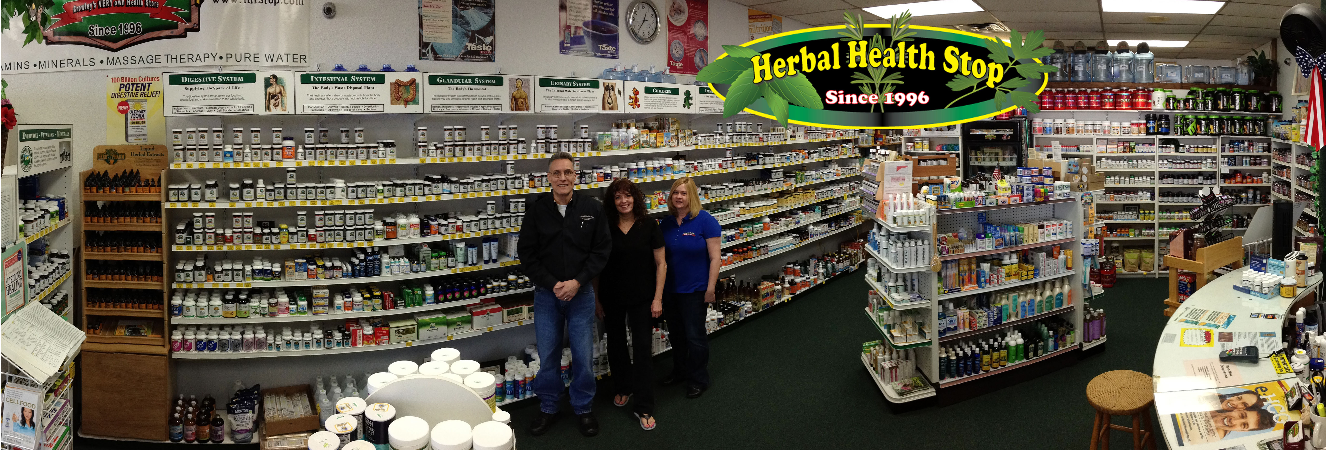 South of Fort Worth in Crowley Herbal Health Store
